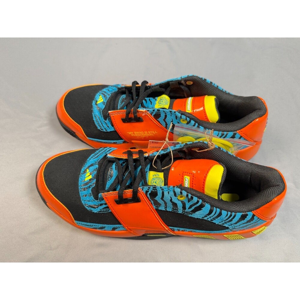 Adidas Agent Gil Restomod SLAM Tiger Orange Blue GY6481 Mens Size 11.5 NWOB New - Picture 2 of 6